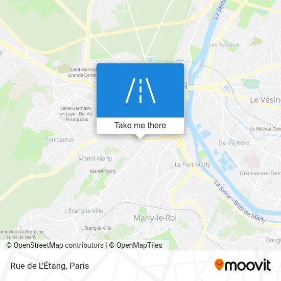Rue de L'Étang map