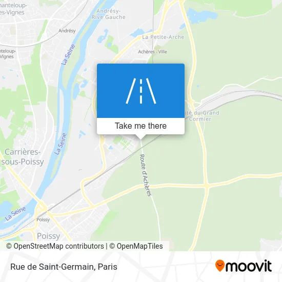 Rue de Saint-Germain map