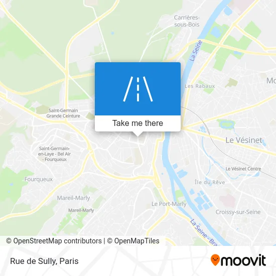 Rue de Sully map