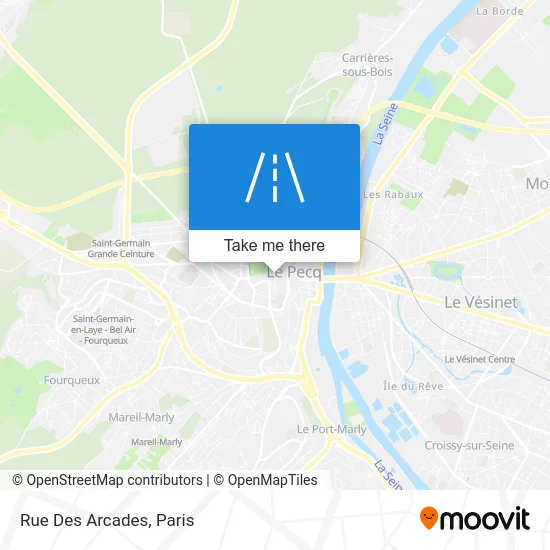 Rue Des Arcades map
