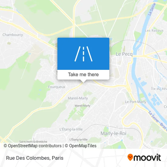 Rue Des Colombes map
