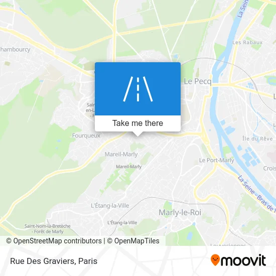 Rue Des Graviers map