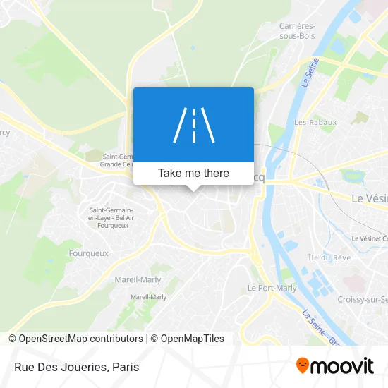 Rue Des Joueries map