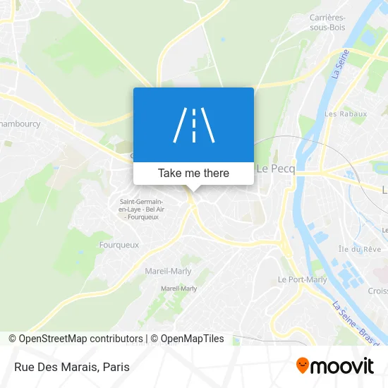 Rue Des Marais map