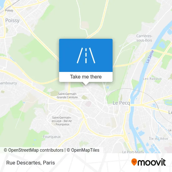 Rue Descartes map