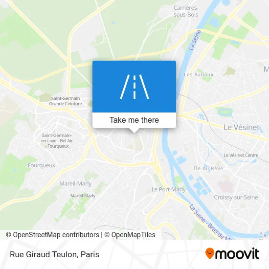 Rue Giraud Teulon map