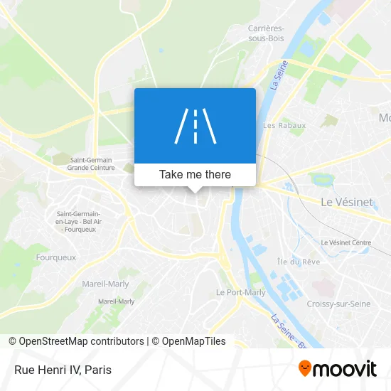 Rue Henri IV map