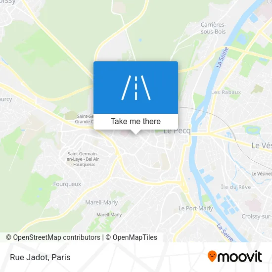 Rue Jadot map