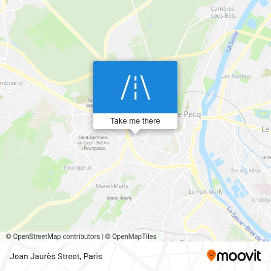 Rue Jean Jaurès map