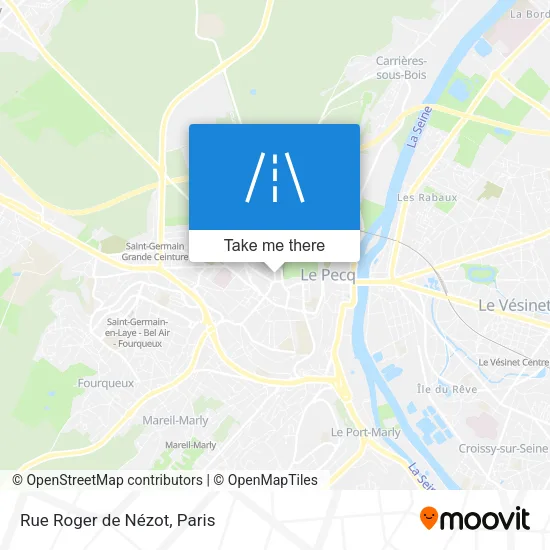 Rue Roger de Nézot map