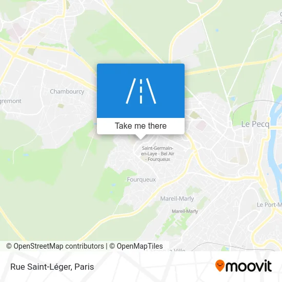 Rue Saint-Léger map