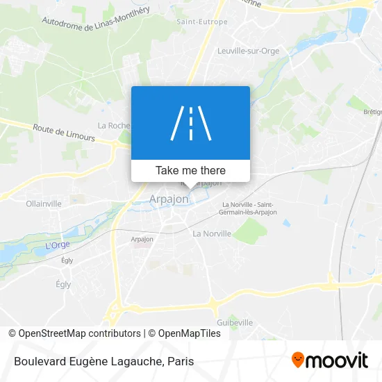 Boulevard Eugène Lagauche map