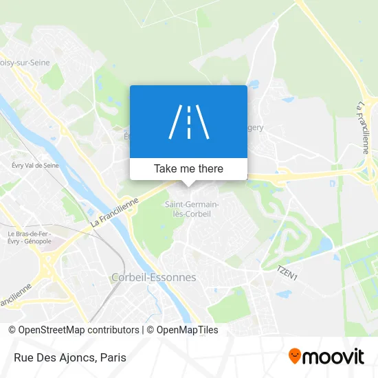 Rue Des Ajoncs map