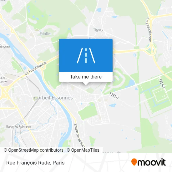 Rue François Rude map
