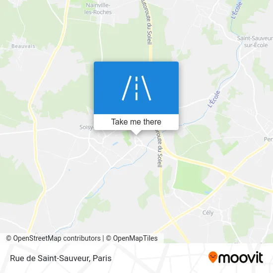 Rue de Saint-Sauveur map