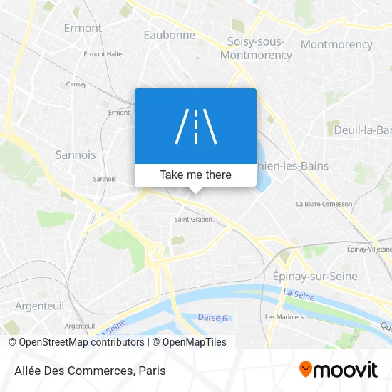 Allée Des Commerces map