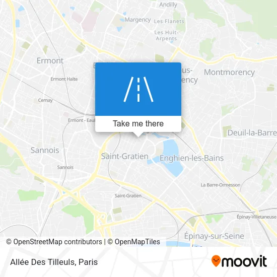 Allée Des Tilleuls map
