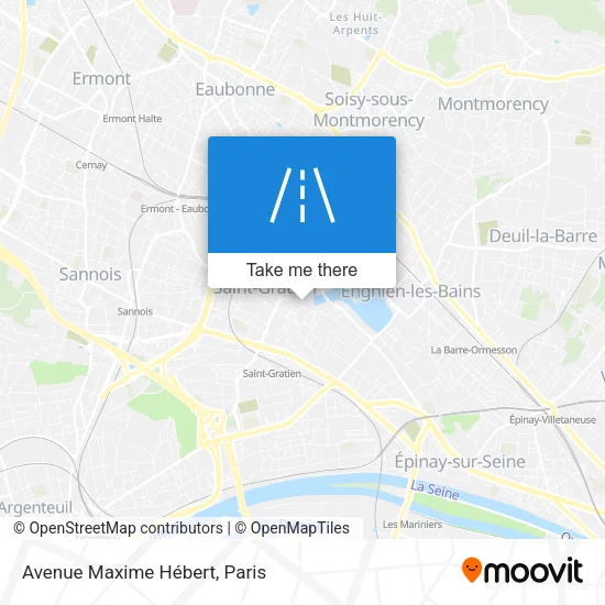 Avenue Maxime Hébert map
