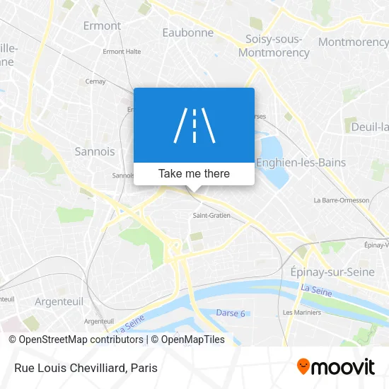 Rue Louis Chevilliard map