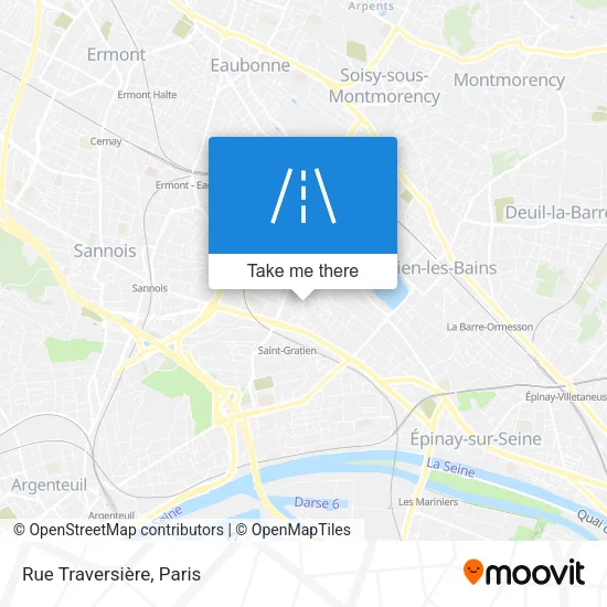 Rue Traversière map