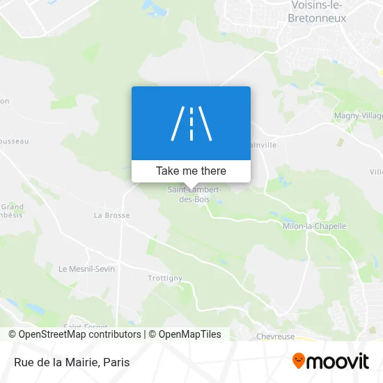 Rue de la Mairie map