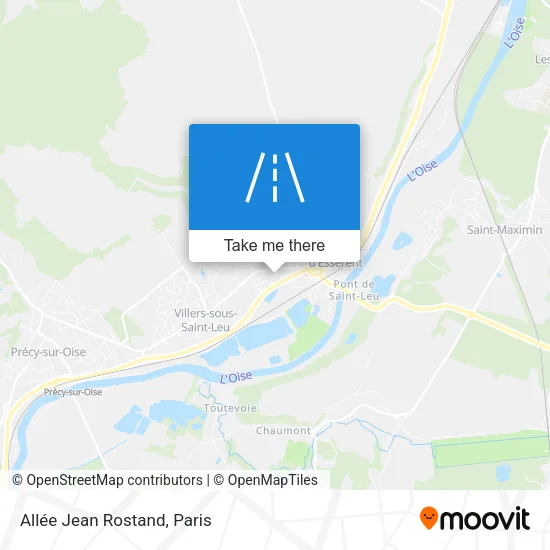 Allée Jean Rostand map