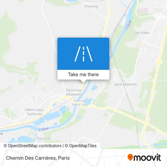 Chemin Des Carrières map