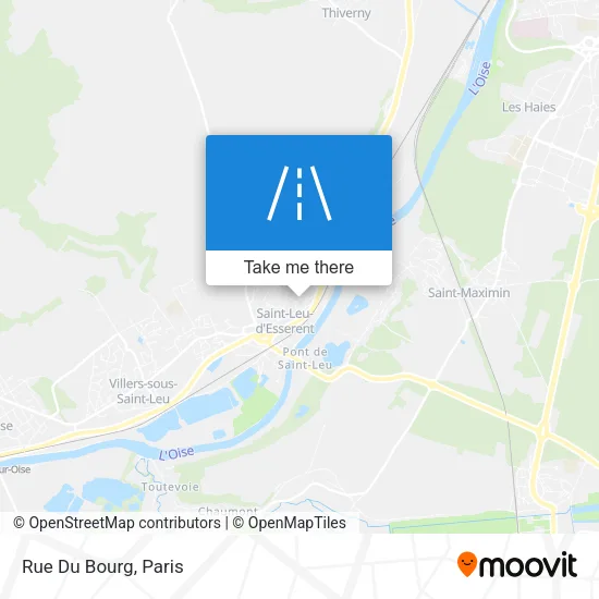 Rue Du Bourg map