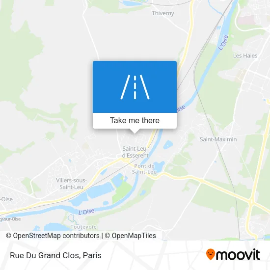Rue Du Grand Clos map