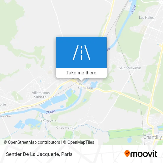 Sentier De La Jacquerie map