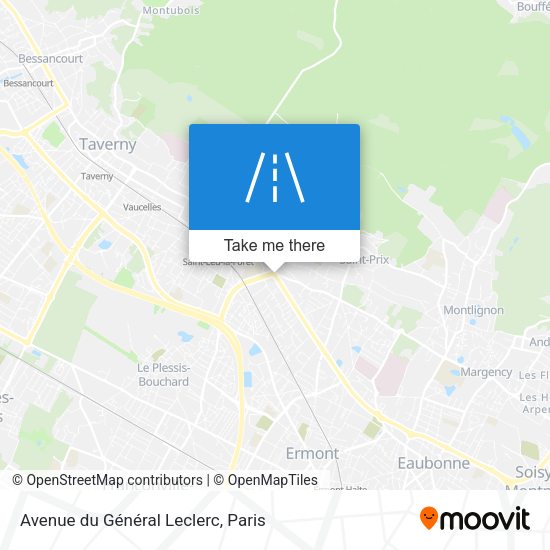 Avenue du Général Leclerc map