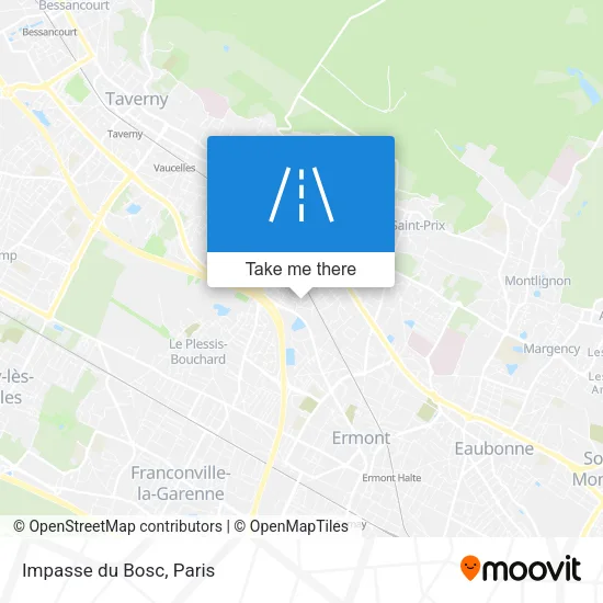 Impasse du Bosc map