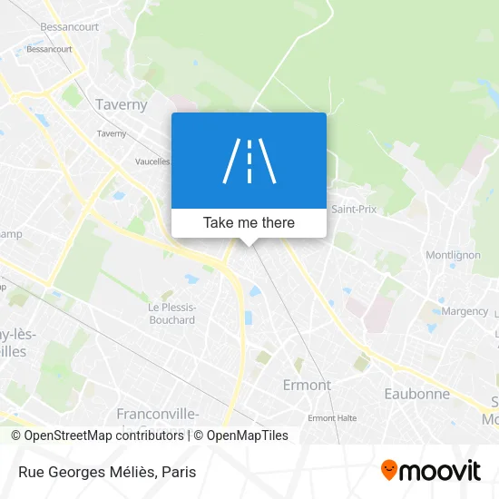 Rue Georges Méliès map