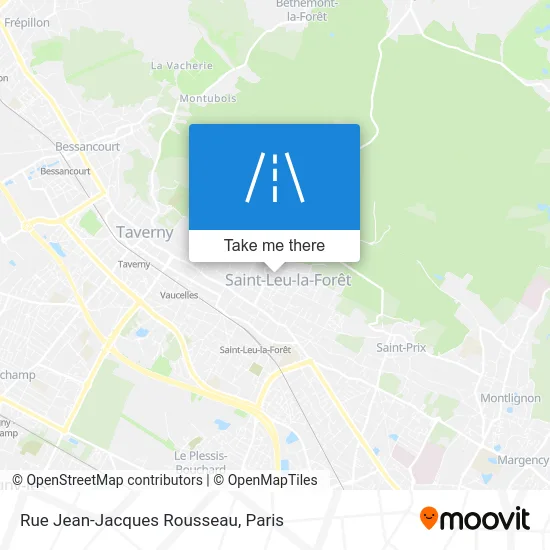 Rue Jean-Jacques Rousseau map