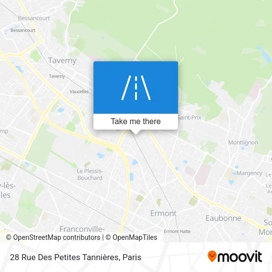 28 Rue Des Petites Tannières map