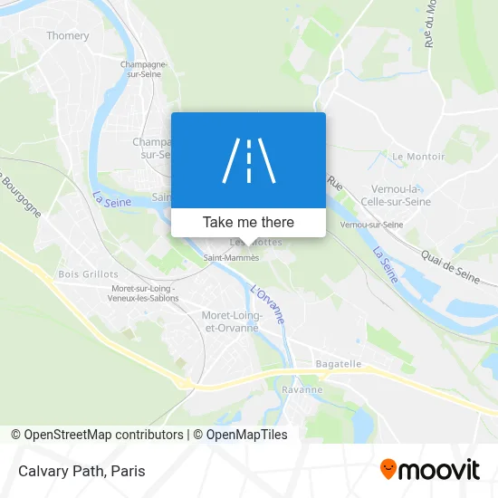 Chemin du Calvaire map