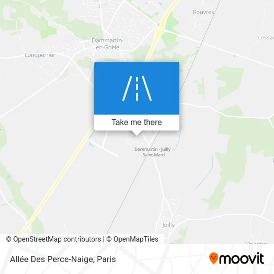 Allée Des Perce-Naige map