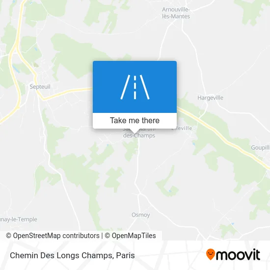Chemin Des Longs Champs map