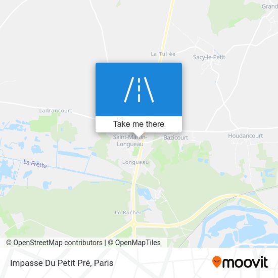 Impasse Du Petit Pré map