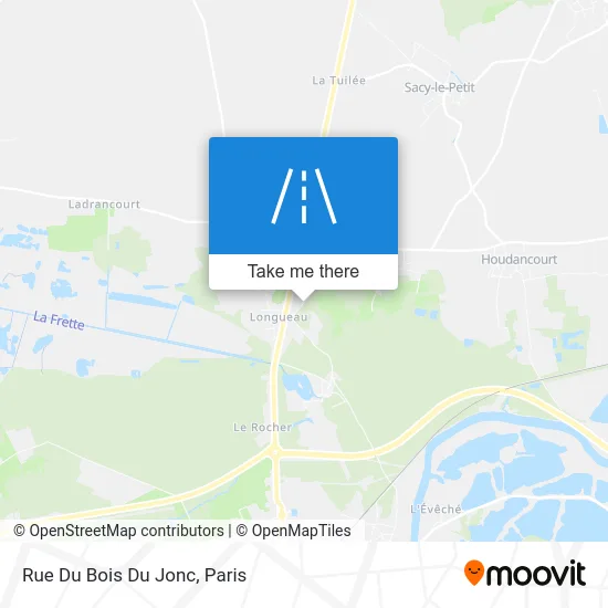 Rue Du Bois Du Jonc map