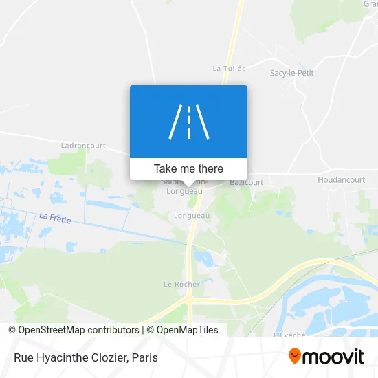 Rue Hyacinthe Clozier map