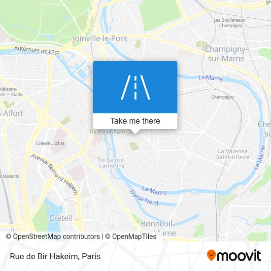 Rue de Bir Hakeim map