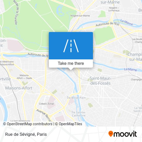 Rue de Sévigné map