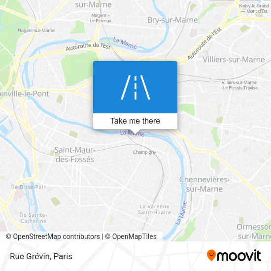 Rue Grévin map