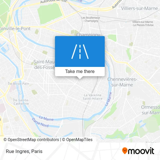 Rue Ingres map