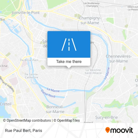 Rue Paul Bert map