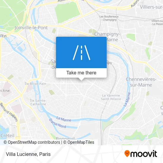 Villa Lucienne map