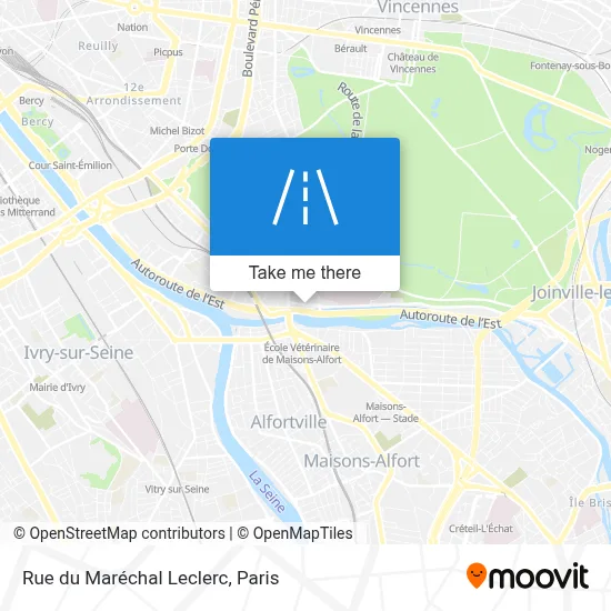 Rue du Maréchal Leclerc map