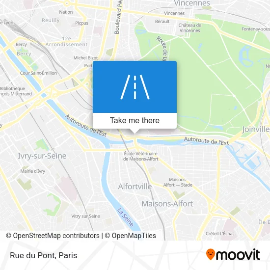 Rue du Pont map