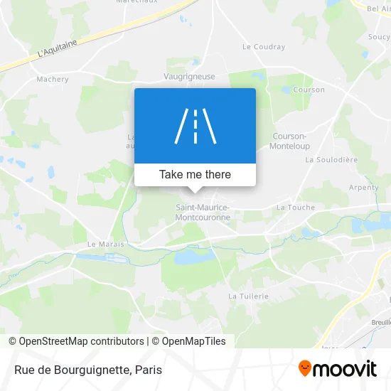 Rue de Bourguignette map